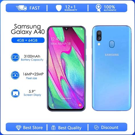 Samsung Galaxy A40 Full Specs .